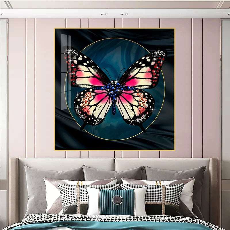 Butterflies Wall Painting - Bliss Vie