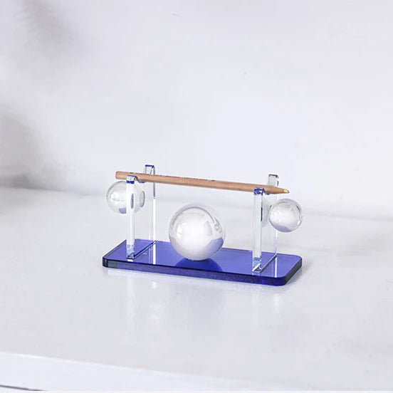 Acrylic Pen Holder Desk Organizer - Sleek and Functional Office Decor Home Decor cabinet  Sleek Contemporary Sophisticated Unique Elegant Decorative Trendy stylish Minimalist Artistic Luxury Designer tabletop table decor accessories tableware living room decor coffee table decor