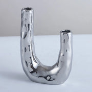 Ceramic Metal Vase