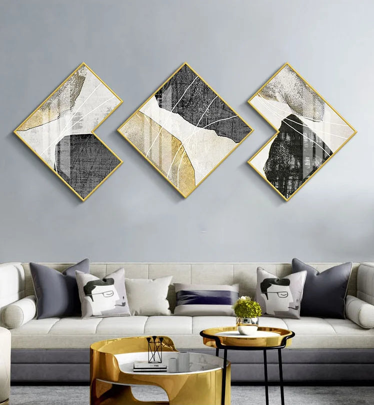 Triple Wall Painting - 50x50cm