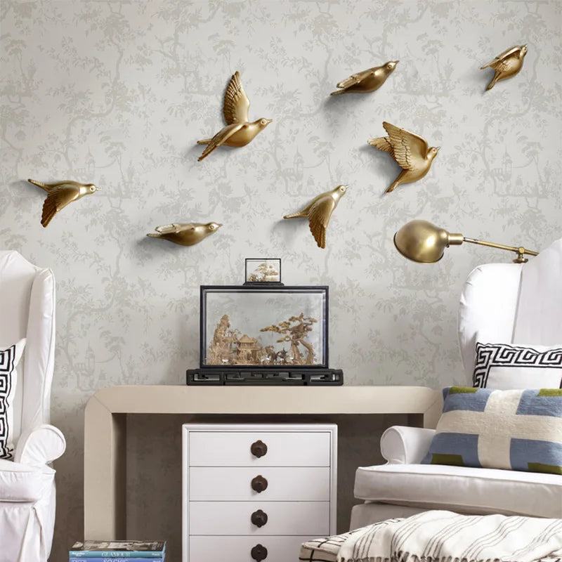 3D Wall Decor Birds