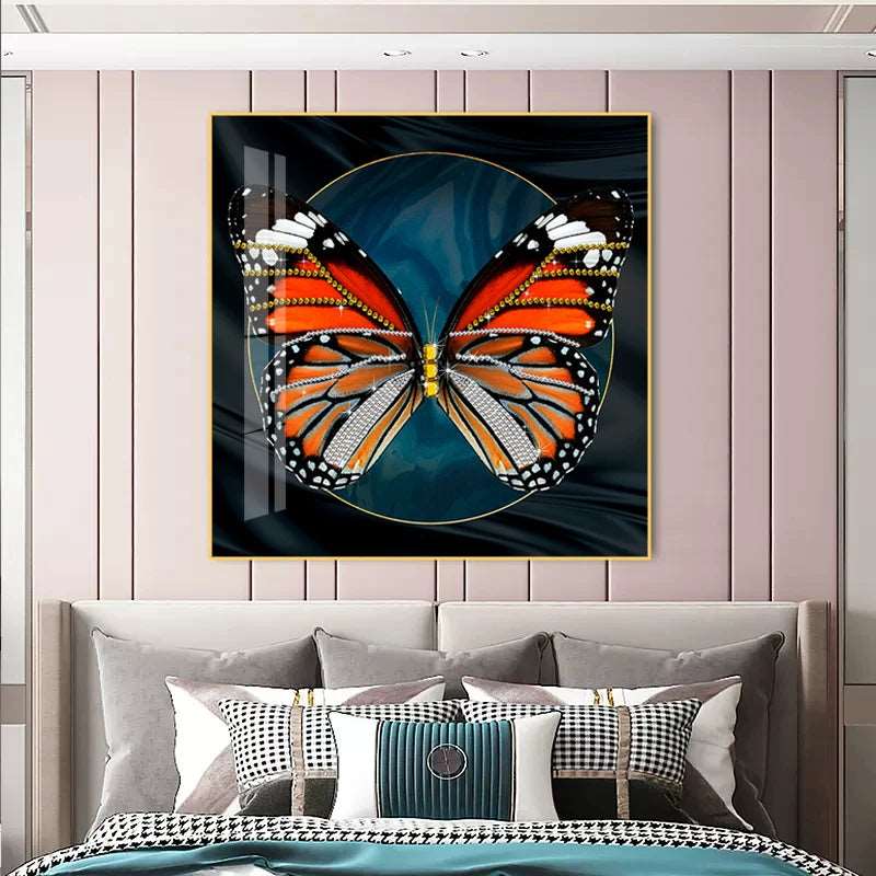 Butterflies Wall Painting - Bliss Vie