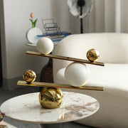 Luxury Style Swing Ball Ornaments - Opulent Decor Accents Home Decor cabinet  Sleek Contemporary Sophisticated Unique Elegant Decorative Trendy stylish Minimalist Artistic Luxury Designer tabletop table decor accessories tableware living room decor coffee table decor