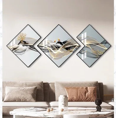 Triple Wall Painting - 50x50cm