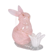 Rabbit Glass Ornament