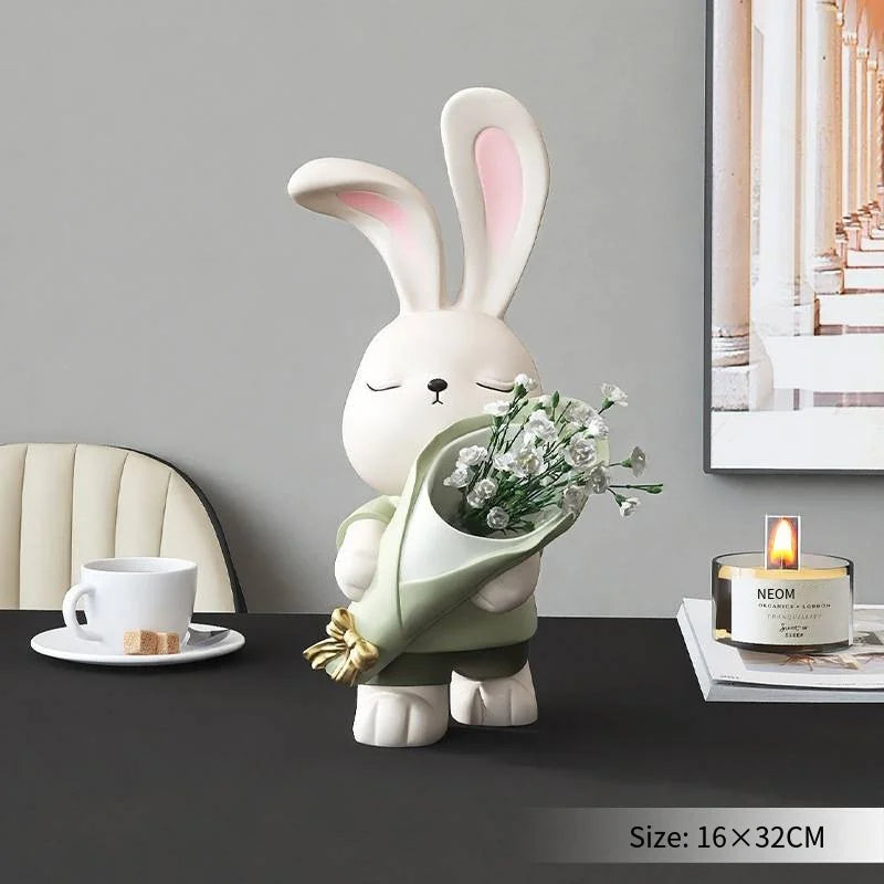 Rabbit Flower Vase