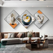 Triple Wall Painting - 50x50cm