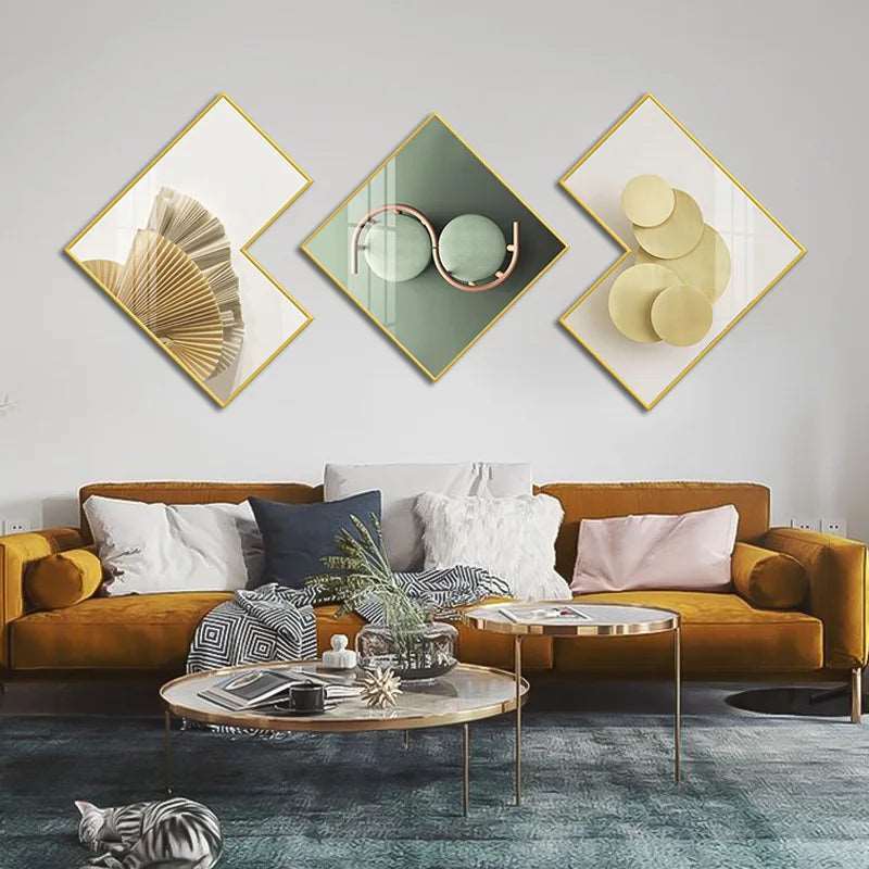 Triple Wall Painting - 50x50cm - Bliss Vie