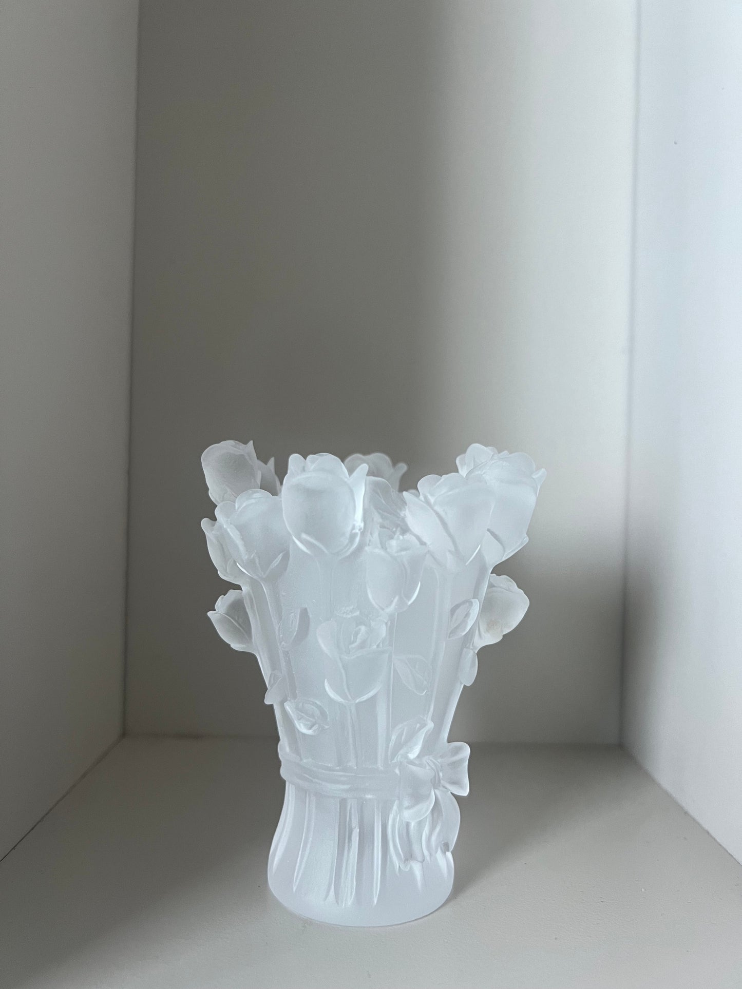 Crystal Bukhoor Incense Burner - Gift Set (White Rose)