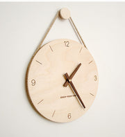 Zenith Solid Wood Wall Clock