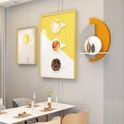 Dinning Study Wall Painting set with unique mural