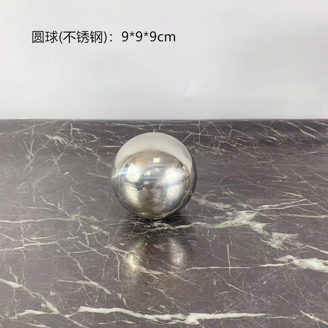 Stainless Steel Vase Ball Tray Combination