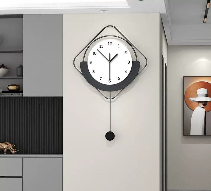 Large Wall Clock - Timeless Elegance in 5 Styles Home Decor Unique Luxury Large wall wall art wall accents wall clock large artistic wall clock Contemporary Nordic Timepiece Timekeeping Scandinavian oversized modern