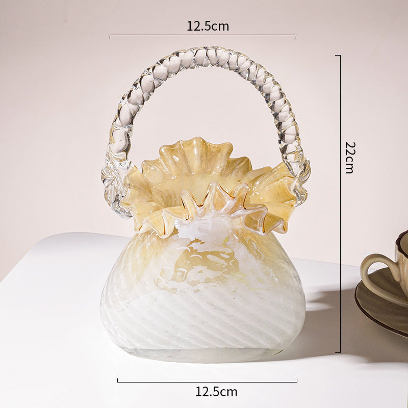 Sabrina Handbag Glass Vase