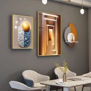 Dinning Study Wall Painting set with unique mural