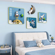 Boys Children Bedroom Cartoon decoration wall painting set with moon mural