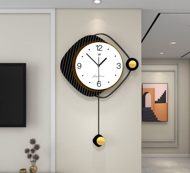 Large Wall Clock - Timeless Elegance in 5 Styles Home Decor Unique Luxury Large wall wall art wall accents wall clock large artistic wall clock Contemporary Nordic Timepiece Timekeeping Scandinavian oversized modern