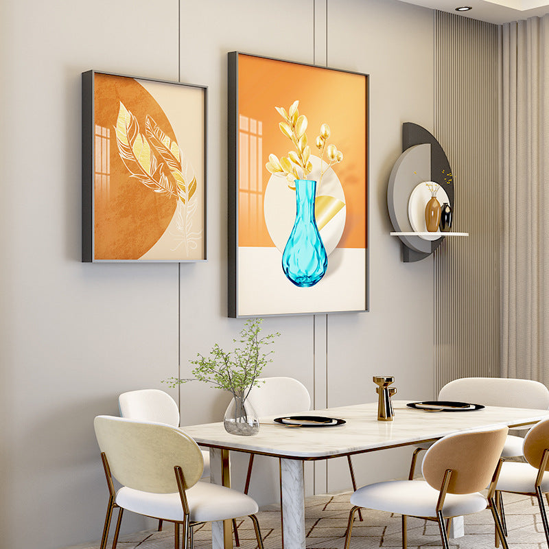 Dinning Study Wall Painting set with unique mural - Bliss Vie