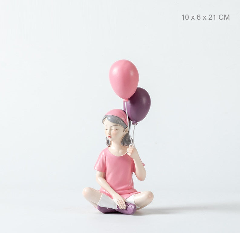 Cute Balloon Girl