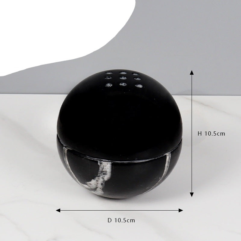 Travertine burner - Bliss Vie