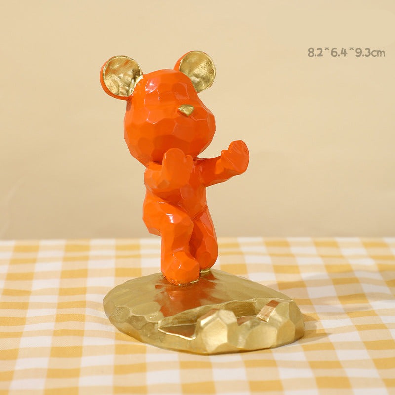 Cute Bear Phone Bracket