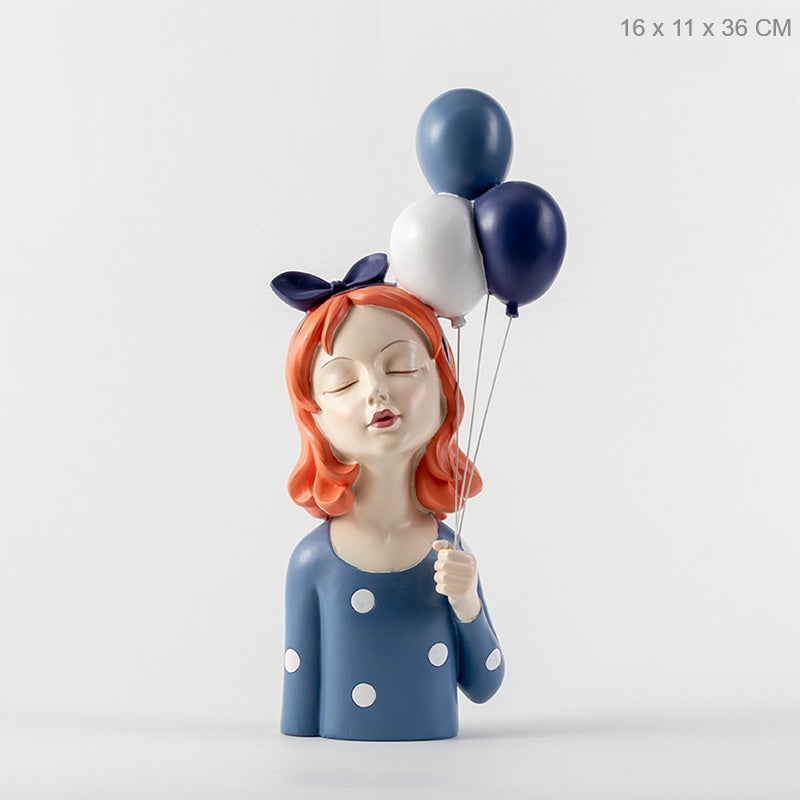 Cute Balloon Girl