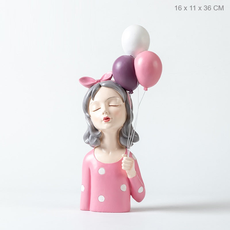 Cute Balloon Girl