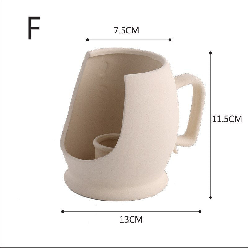 Rustic Charm: Ceramic Home Decor - Home Fragrance Accessories cabinet Sleek Contemporary Sophisticated Unique Elegant Decorative Trendy stylish Minimalist Artistic Luxury Designer tabletop table decor accessories tableware living room decor coffee table decor