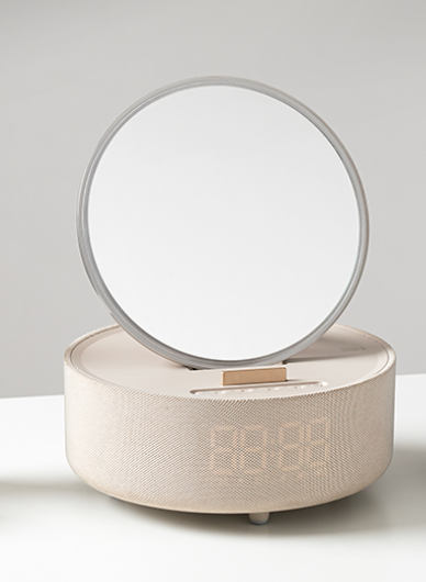 Versatile Timepiece: Multi-functional Alarm Clock - Home Decor Unique Luxury Minimalist desk tabletop table stylish artistic Contemporary Nordic Timepiece Timekeeping Scandinavian trendy modern compact