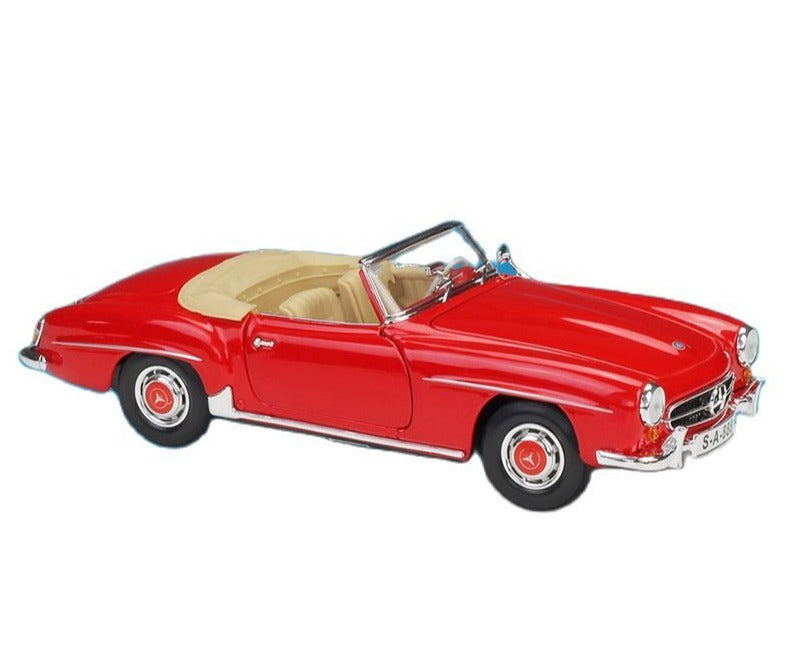 Mercedes-Benz 190SL Model Scale 1:18 | Classic Collectible Home Decor Classic relicas retro vehicle models Unique antique Decorative car motorbike miniatures Designer tabletop table decor accessories tableware