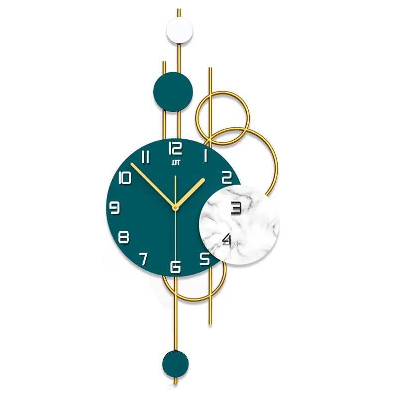 Contemporary Elegance: Modern Decorative Wall Clock Home Decor Unique Luxury Large wall wall art wall accents wall clock large artistic wall clock Contemporary Nordic Timepiece Timekeeping Scandinavian oversized modern