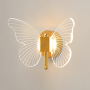 Butterfly Wall Light - Whimsical Wall Illumination Home Decor cabinet  Sleek Contemporary Sophisticated Unique Elegant Decorative Trendy stylish Minimalist Artistic Luxury Designer tabletop table decor accessories tableware living room decor coffee table decor