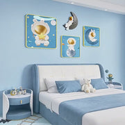 Boys Children Bedroom Cartoon decoration background wall painting set with moon mural