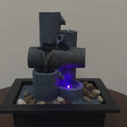 Indoor Tabletop Fountain with Lights