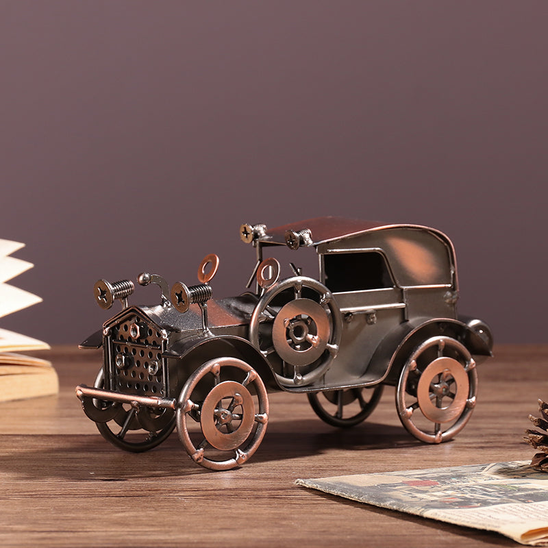 Classic Car Alloy | Iconic Collectible Decor Home Decor Classic relicas retro vehicle models Unique antique Decorative car motorbike miniatures Designer tabletop table decor accessories tableware