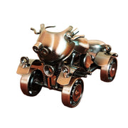 Retro 4 Wheel Motorbike | Unique Collectible Decor Home Decor Classic relicas retro vehicle models Unique antique Decorative car motorbike miniatures Designer tabletop table decor accessories tableware