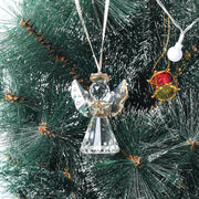 Celestial Festivity: Angel Christmas Tree Pendant - Home Decor cabinet  Sleek Contemporary Sophisticated Unique Elegant Decorative Trendy stylish Minimalist Artistic Luxury Designer tabletop table decor accessories tableware living room decor coffee table decor