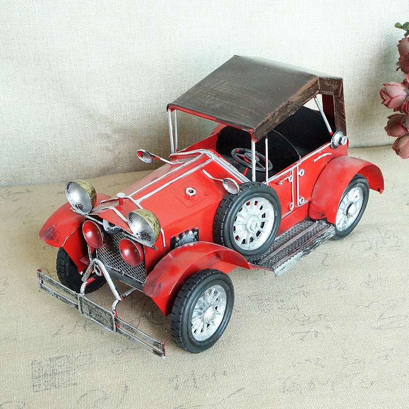 Classical Vintage Car Alloy | Timeless Collectible Decor Home Decor Classic relicas retro vehicle models Unique antique Decorative car motorbike miniatures Designer tabletop table decor accessories tableware