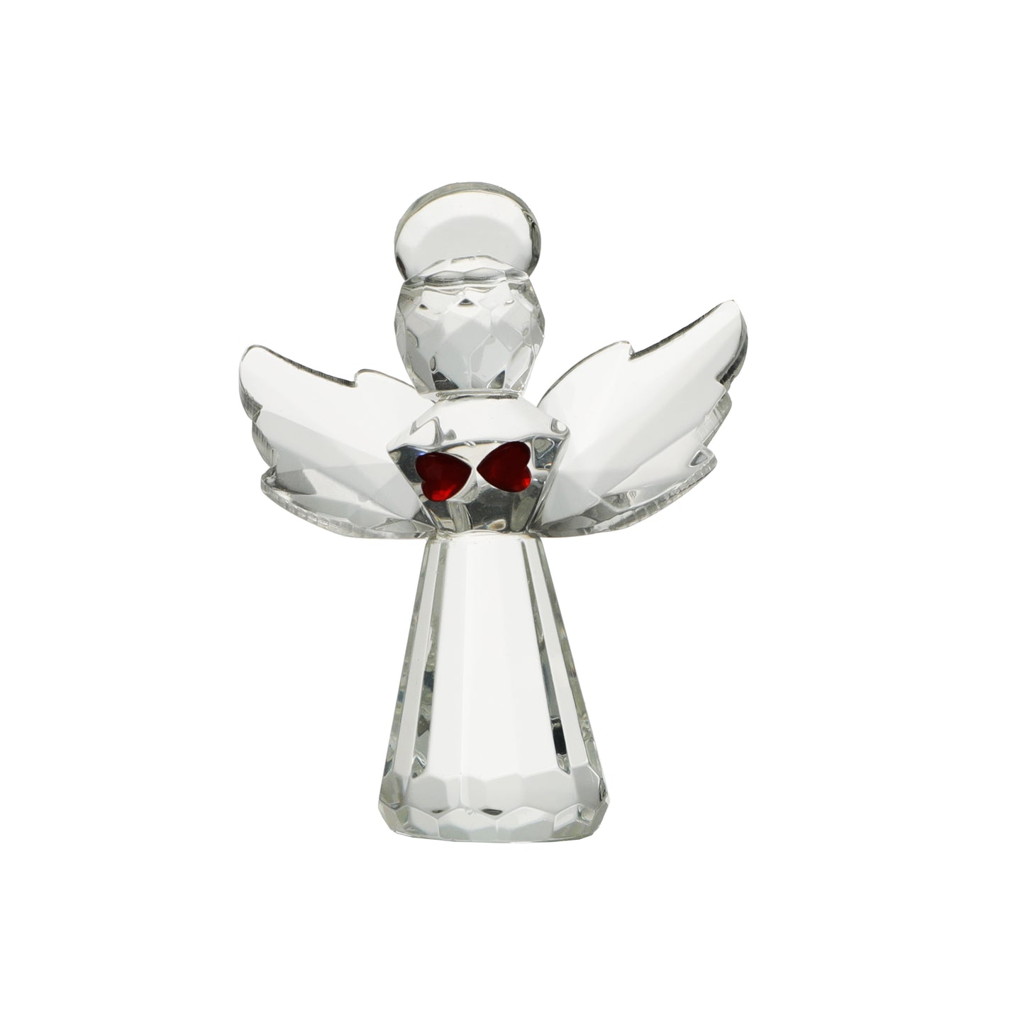 Elegant Crystal Angel Figure for Home Decor | Unique Figurine Crystal Sleek Contemporary Sophisticated Unique Elegant Decorative Trendy stylish Chic Minimalist Artistic Luxury Designer tabletop table decor