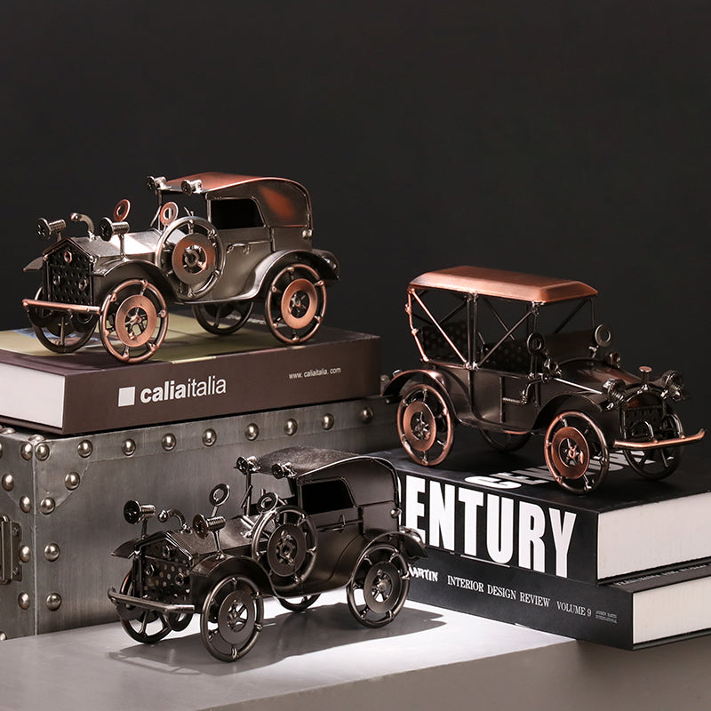 Classic Car Alloy | Iconic Collectible Decor Home Decor Classic relicas retro vehicle models Unique antique Decorative car motorbike miniatures Designer tabletop table decor accessories tableware