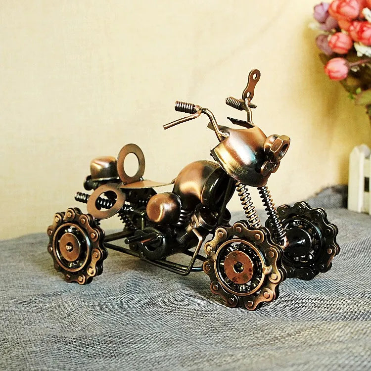 Coastal Thrill Beach Motorbike - Collectible Decor Home Decor Classic relicas retro vehicle models Unique antique Decorative car motorbike miniatures Designer tabletop table decor accessories tableware