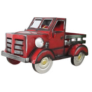 Red Vintage Truck Model | Retro-Inspired Collectible Home Decor Classic relicas retro vehicle models Unique antique Decorative car motorbike miniatures Designer tabletop table decor accessories tableware