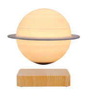 Celestial Wonder - LUNA FLOATING SATURN LAMP for Enchanting Home Lighting Home Decor cabinet  Sleek Contemporary Sophisticated Unique Elegant Decorative Trendy stylish Minimalist Artistic Luxury Designer tabletop table decor accessories tableware living room decor coffee table decor