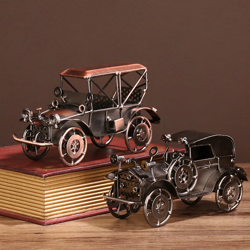 Classic Car Alloy | Iconic Collectible Decor Home Decor Classic relicas retro vehicle models Unique antique Decorative car motorbike miniatures Designer tabletop table decor accessories tableware