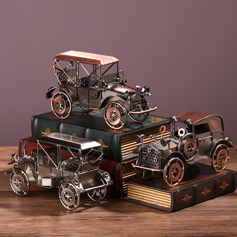 Classic Car Alloy | Iconic Collectible Decor Home Decor Classic relicas retro vehicle models Unique antique Decorative car motorbike miniatures Designer tabletop table decor accessories tableware