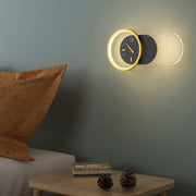Wall Clock With LED Lamp - Dual-Function Elegance Home Decor Unique Luxury Large wall wall art wall accents wall clock large artistic wall clock Contemporary Nordic Timepiece Timekeeping Scandinavian oversized modern